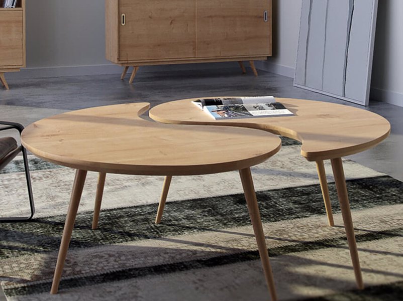 Drewniane stoliki kawowe – naturalna elegancja, która nigdy nie wychodzi z mody